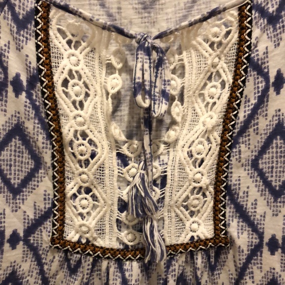 Anthropologie Vanessa Virginia boho top - Picture 3 of 8